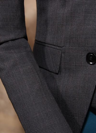 英倫雅痞西服外套 復古暗格單排兩?？勰惺啃奚砦餮b 潮